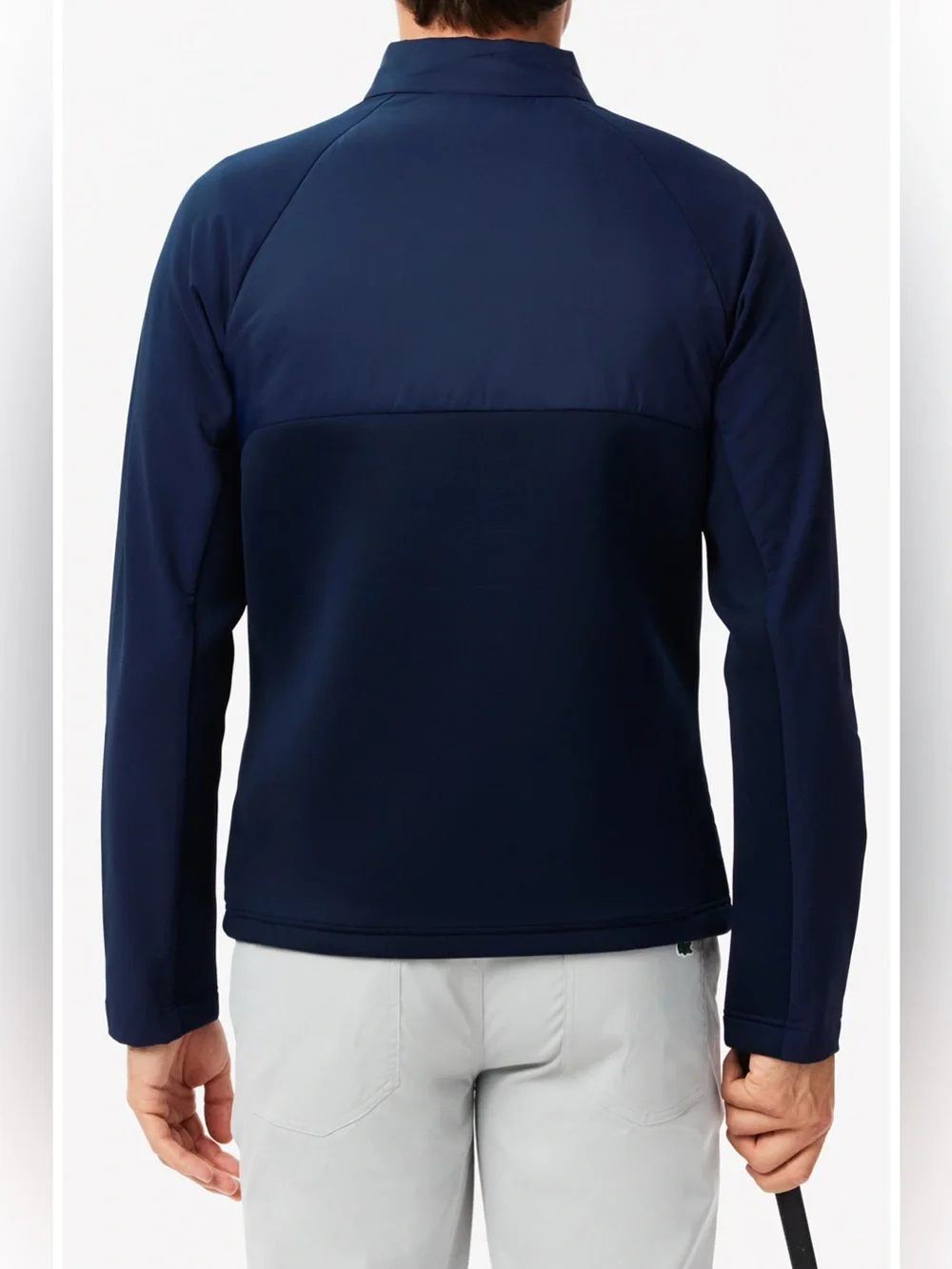NWT Lacoste Navy Quilted Golf Jacket
